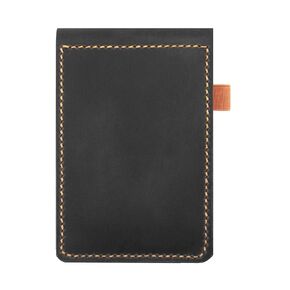 Real Genuine Leather Notepad Cover For Mini Pocket Notebook 3" X 5", Leather Cover For Rite In The Rain Top-Spiral Notebook,Customized Gift (Brown)