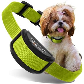 Dog Bark Collar, No Shock Bark Collar for Small Puppy Dogs, No Shock Barking Collar, Smart No Bark Collar, Smart Automatic Anti Bark Collar with 5 Sensitivity No Shock Vibration Collar