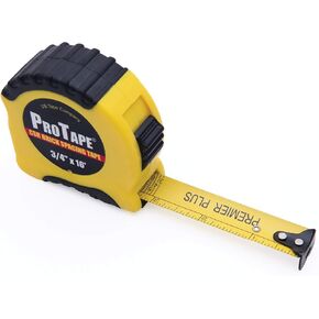 US Tape 52466 ProTape XR Series 3/4" x 16' Modular Spacing Tape; yellow case in Kuwait