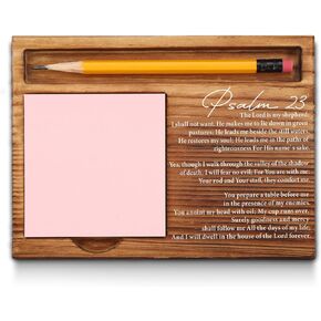 God Says You are Gifts Sticky Note Holder, Inspirational Motivational Quotes Bible Verse Religious Scripture Gifts Self-Stick Note Pad Holders GAA32 in Kuwait