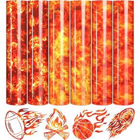 Camo HTV Vinyl -12 Sheets 12 * 10inches Green Camouflage Heat Transfer Vinyl Brown Camo Iron on Vinyl for Fabrics Camo Patterned HTV Compatible with Cricut/Silhoutte Cameo