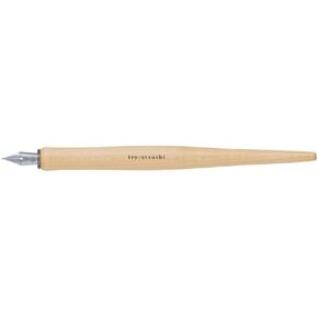 Pilot iro-utsushi Dip Pen Type Writing Tool Wood Axis Wood Grain Medium Point FIR-180K-MM With Original Stylus Ballpoint Touch Pen