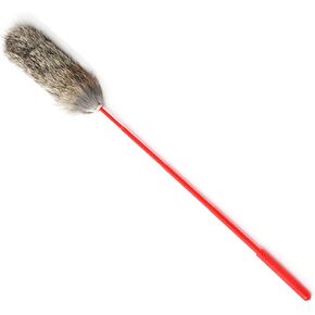 LJCM Plush Cat Cat Wand ، Pite Resistant Enteractive Training Thansible Cat Toy Wand Plush for Outdoor (Gray)