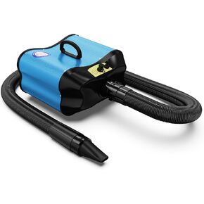 Flying Pig Double Motor High Performance Dog Pet Grooming Dryer (Teal Blue)