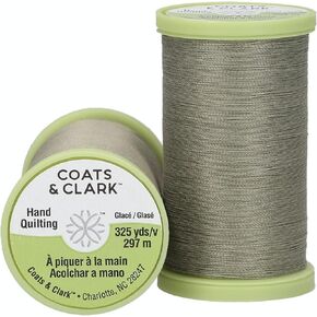 Coats Thread & Zippers Dual Duty Plus Hand Quilting Thread, 325-Yard, Green Linen