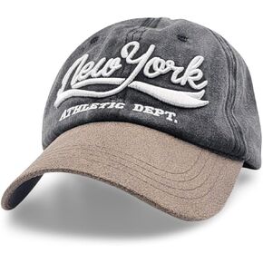 Vintage New York Logo Cap - Urban Style Adjustable Baseball Hat for Men & Women | Stylish Trucker Hat Mens Gorras para Hombres Originales Green in Kuwait