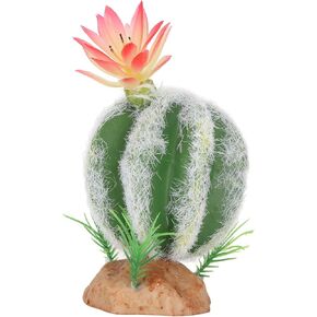 Desert Plants, High Simulation Artificial Cactus Plants Reptile Plants Desert Terrarium Decor Desert Reptile Decoration for Terrarium Aquarium Reptile
