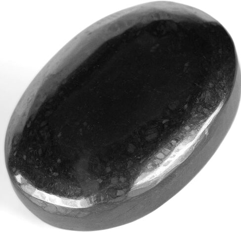 حجر النخيل KALIFANO Septarian مع خصائص علاجية وتأريض - حجر قلق عالي الطاقة بدرجة AAA مع بطاقة معلومات - كريستال ريكي يستخدم للإيجابية والفرح (تملكه وتديره عائلة) in Kuwait