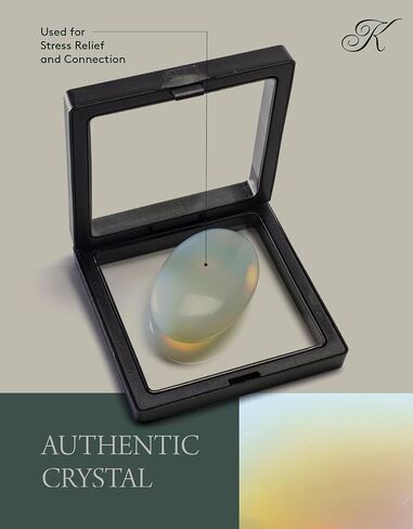 حجر النخيل KALIFANO Septarian مع خصائص علاجية وتأريض - حجر قلق عالي الطاقة بدرجة AAA مع بطاقة معلومات - كريستال ريكي يستخدم للإيجابية والفرح (تملكه وتديره عائلة) in Kuwait