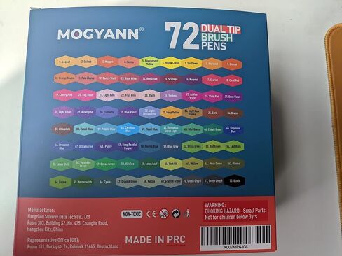 Mogyann Markers for Adult Coloring 72 Coloring Pens Dual Tip Brush Markers for Coloring Books in Saudi Arabia