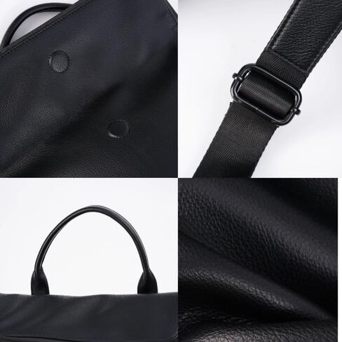 Women Office Laptop Backpack Vegan Leather Work Bag 13 Inch Business Travel Bag Large Capacity Waterproof Daypack in Saudi Arabia