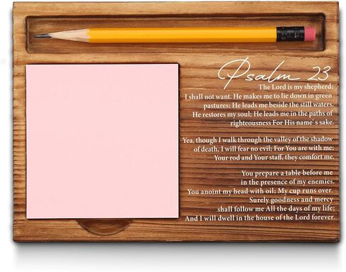 God Says You are Gifts Sticky Note Holder, Inspirational Motivational Quotes Bible Verse Religious Scripture Gifts Self-Stick Note Pad Holders GAA32 in Kuwait