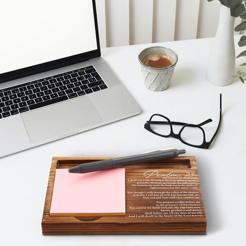 God Says You are Gifts Sticky Note Holder, Inspirational Motivational Quotes Bible Verse Religious Scripture Gifts Self-Stick Note Pad Holders GAA32 in Kuwait