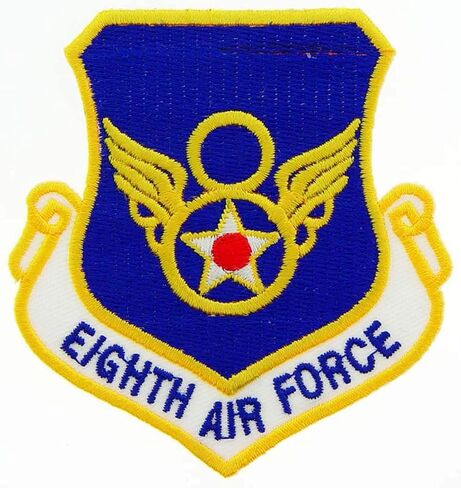 8th United States Air Air USAF SHIELD PATCHED ، مع مادة لاصقة للحديد in Kuwait
