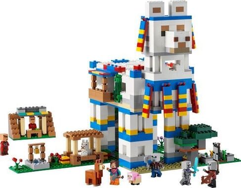 Lego Minecraft The Llama Village Farm House Building Set 21188 ، Minecraft Gift Idea للأطفال ، الأولاد ، الفتيات البالغ من العمر 9 سنوات ، إنشاء قرية Minecraft مع 6 مباني قابلة للتخصيص وأرقام مصغرة in Saudi Arabia