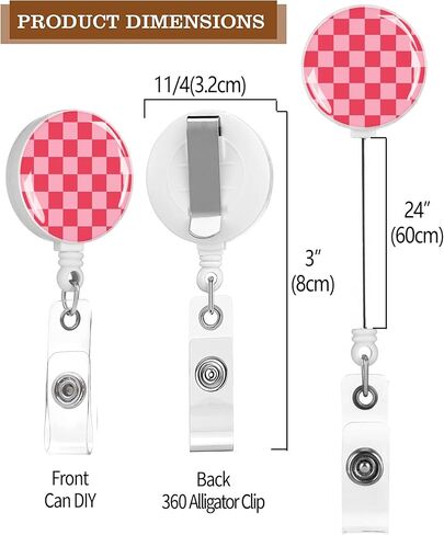 Badge Reels Retractable,Id Badge Holders Retractable,Badge Clips Retractable ID Card Holder for Teacher, Student, Office Worker(Penguin) in Saudi Arabia