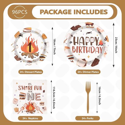 96 PCS Rose Gold Baby Shower Set 350 GSM Pink Girl Paby Baby Shower Plates and Feloral Floral Baby Girl for Girl Baby Shower Canner Canner Party Supplies Serves 24 in Kuwait
