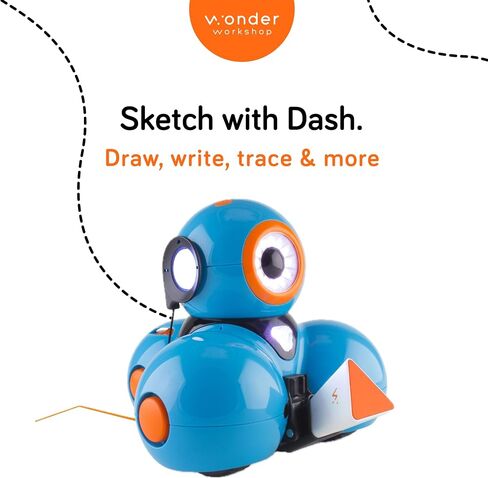 Wonder Workshop – Sketch Kit for Dash Robot For Kids 6+ – Free Programming Stem App – Visualize Your Code, Multicolor in Saudi Arabia