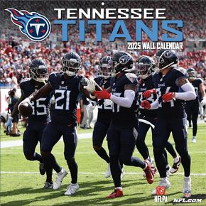 Turner Licensing, NFL Tennessee Titans 2025 Wall Calendar