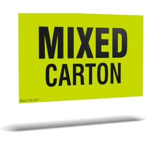 Kenco 3" X 5" Mixed Carton Shipping Label Stickers for Shipping and Packing - 500 Permanent Adhesive Labels Per Roll