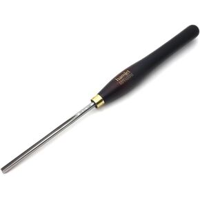 Bowl Gouge (HCT083) by Henry Taylor, 3/8" Wide Blade, 1/2" Bar Stock, M2 HSS, 23-1/4" Overall Length, Stained Beech Handle