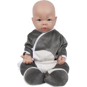 Vollence 19 inch Full Silicone Reborn Realistic Lifelike Baby Doll - Girl