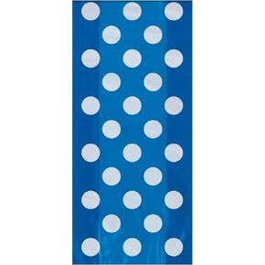 أكياس السيلوفان الأزرق الملكي الأزرق - 14 "× 5.63" (حزمة 20) | أكياس علاجية متميزة للهدايا ، وفضلات الحفلات وتعبئة الحلوى