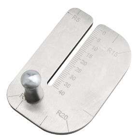 Leather Stitching Punch Leather Stitching Punch Aid Plate Leather Processing Tools for Precise Drilling 1PCS