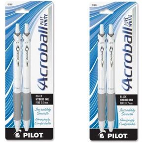 Pilot PIL31895 - Acroball .7mm Retractable Pen, 2 PACK