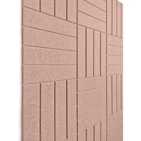 Large Cork Board Alternative - 12-Pack Felt Wall Tiles with Safe Removable Adhesive Tabs, Cork Wall Tiles Bulletin Board Home Office Essentials - Terracotta
