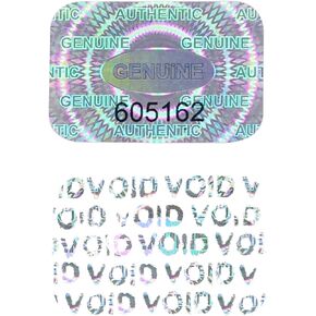 300 pcs Hologram Tamper Evident Stickers, Void High Security Sticker, Warranty Tamper Proof Labels, Unique Sequential Serial Numbering (WZRYSEAL 0.95 Inch X 0.65 Inch)