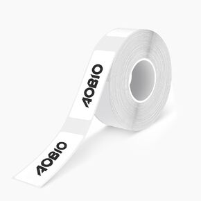 Label Refills for AOBIO B1 Label Maker - Adhesive Tapes Multipurpose Labeling Tape Replacement - 14x30mm, 210 Labels/Roll