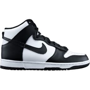 Nike Women's Dunk High shoe, Summit White/Black-team Red, 9.5