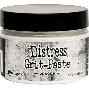 Tim Holtz - Ranger Grit Paste 3oz Ipaque ، الولايات المتحدة: مقاس واحد
