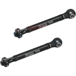 Levigo RC Aluminium Front Steering Link Rod Compaitble with ARRMA 1/8 Mojave 4X4 4S BLX Desert Truck RTR-ARA4404T1/T2, RC Upgrade Parts Front Steering Rod Tie Links