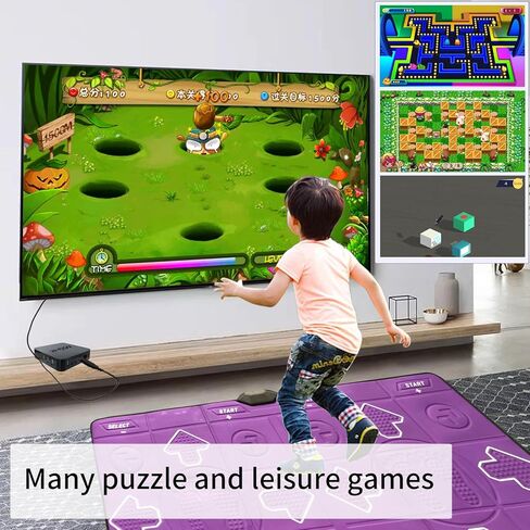 Dance Mat for Kids and Adults, Double User Wireless Dance Pad Game for TV, Exercise Dancing Mat for Family Games,Gifts Ideas for Girls and Boys in Kuwait