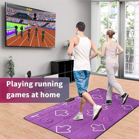 Dance Mat for Kids and Adults, Double User Wireless Dance Pad Game for TV, Exercise Dancing Mat for Family Games,Gifts Ideas for Girls and Boys in Kuwait