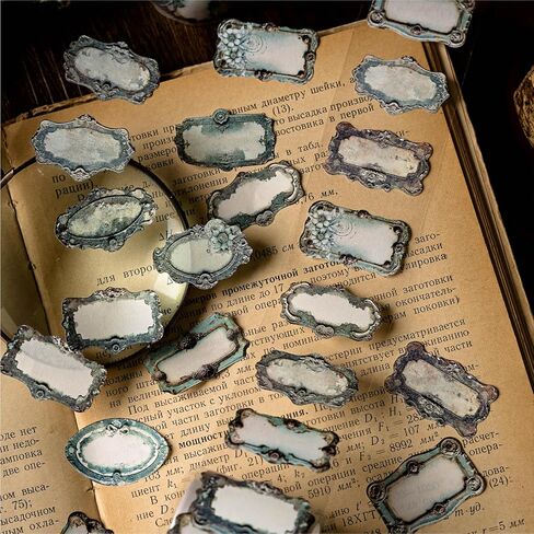 6ROLLS SCRAPBOOK ملصقات ملصقات سجل القصاصات الجمالية مستلزمات Washi Tape Junk Journal Labels ملصقات زخرفية عتيقة ملصقات الملصقات العتيقة الملصقات العتيقة لموازم اليومية in Kuwait
