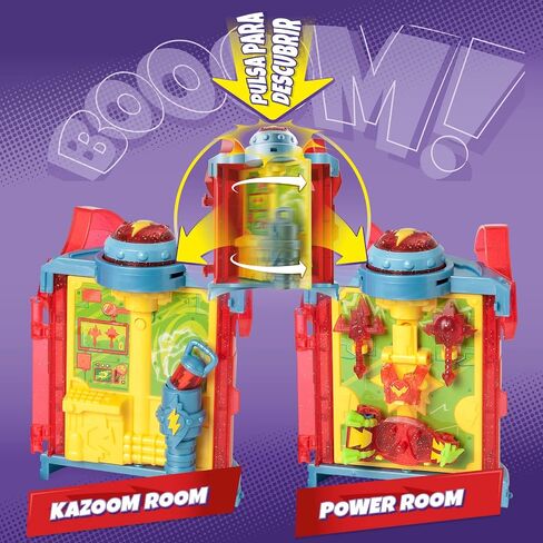 SUPERTHINGS Secret Base Fury Storm – Fury Storm Secret Base – Includes one Exclusive Kazoom Kid and one Exclusive SuperThing and Many Accessories. in Saudi Arabia
