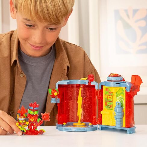 SUPERTHINGS Secret Base Fury Storm – Fury Storm Secret Base – Includes one Exclusive Kazoom Kid and one Exclusive SuperThing and Many Accessories. in Saudi Arabia