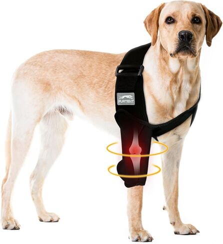 Dog Elbow Protector for Pet Elbow Dysplasia, Shoulder Dislocation - Offers Elbow Support, Dog Recovery Suit Taper Collar Alternative, Helps Wound Healing, Prevents Licking and Biting, XXL in Saudi Arabia