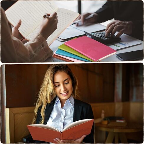 Taobary 24 PCS A5 PU Leather Journals Bulk Contlulful Tree Cloy Notebook Soft Pu Leather Cover محكم الكتابة للكتابة لكتابة أعمال مدرسة Office (ألوان مختلطة) in Saudi Arabia
