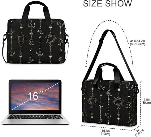 Laptop Bag Computer Bags Messenger Shoulder Bag Briefcase Magic Gnomes for Business Office Work in Saudi Arabia