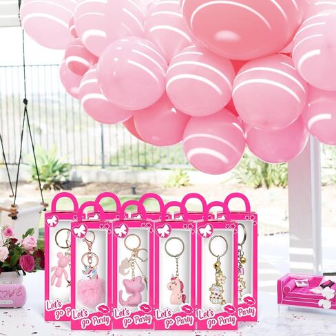 12PCS Pink Girls Party Favor Boxes Pink Doll Gift Boxes Hot Pink Bachelorette Birthday Party Decoration Candy Favors Boxes for Girls Birthday Party Cowgirl Birthday Bridal Shower Supplies in Kuwait