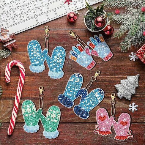 clothmile 12pcs Nurse Diamond Art Keychain Nurse Week Presents for Women 5d DIY Craft Nurses Day Diamond Key Chain for Nursing Student Practitioner Medical Presents in Saudi Arabia