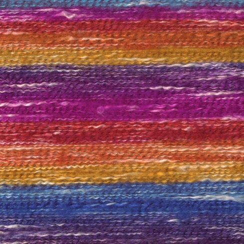 Lion Brand Yarn 828-201 Shawl in a Ball Yarn, Restful Rainbow in Saudi Arabia