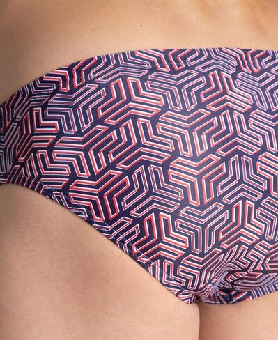 ARENA Men's Team Color Print 3-inch Brief Athletic Training Swimsuit Bathing Suit in Saudi Arabia