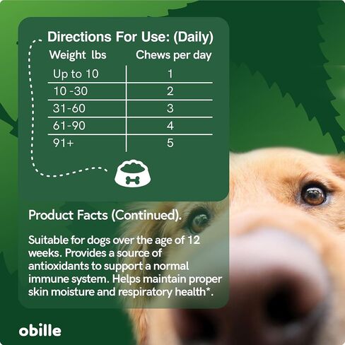 Hemp Calming for Dogs 160 Chews 12oz – Calming Chews for Dogs Anxiety Relief, Everyday Stress Relaxation – with Hemp Oil, Flax Seed Meal, Melatonin, Valerian and Chamomile Extract in Saudi Arabia