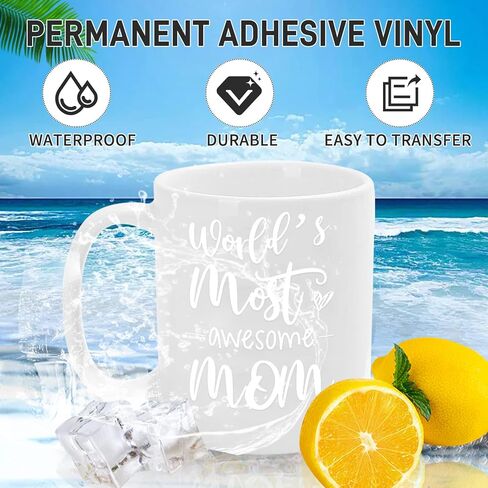 26 Pack Glossy Permanent Vinyl Sheets 12"x12", Self Adhesive Vinyl for Cricut Machine, DIY Mugs, Deco Sticker in Saudi Arabia