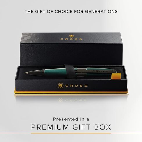Cross Edge Matte Green Lacquer Gel Rollerball Pen in Saudi Arabia